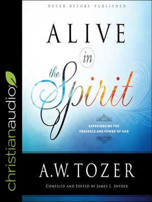 cover image of Alive in the Spirit